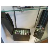 2 ammo cans with mainly handgun ammo- 9mm,