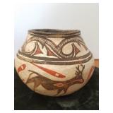 (R) Zuni Pueblo pottery, 19th cent. child