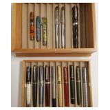 16 fountain pens, etc incl. Waterman & Cross