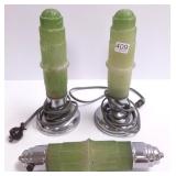 3 deco boudoir lamps