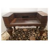 Antique Rosewood piano spinet desk