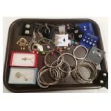 Group assorted sterling, etc jewelry- Solje, etc