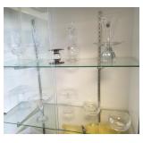 Group art glass, etc incl. Pairpoint, Hawkes,