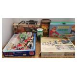Group of vintage toys & games, etc.