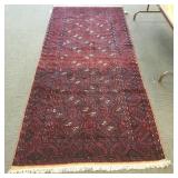 Handmade oriental rug approx. 4 1/2