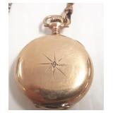 Elgin ladies watch with chain