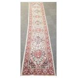 Handmade oriental runner- approx.  2 1/2