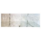 12 St. Louis water goblets