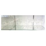 18" St. Louis wine goblets-assorted sizes