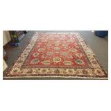 Handmade Oriental rug approx. 9
