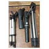 2 spotting scopes with tripods - 1 Bausch & Lomb