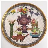 15" cloisonne charger