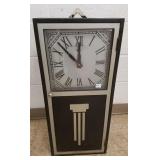 Deco wall clock 12" x 24"