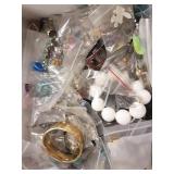 Group of vintage jewelry, sterling, etc.