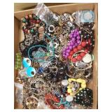 Group of costume, etc jewelry