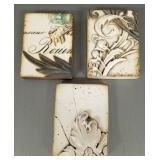 3 Sid Dickens plaques T-170 Rouen, T-249 Fragment