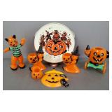 Gp vintage Halloween: molded plastic candy