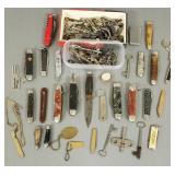 Gp vintage pocket knives, keys, etc.