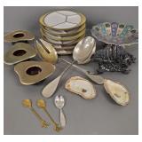 Gp ceramics & metalware incl sterling silver baby