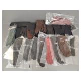 Gp asst. ladies leather gloves- 9 pr unused incl