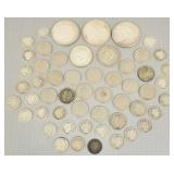 Gp U.S. silver, etc. coins incl 1896 Morgan, V