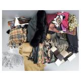 Gp asst scarves, etc. incl Burberrys, Alpaca,