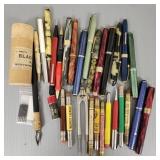 Gp. asst fountain pens & pencils