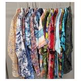 Gp over 20 designer, etc bold pattern shirts incl