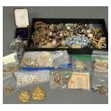 Gp vintage jewelry (as is condition) incl gold