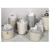 7 vintage Swarovski crystal figures incl porcupine