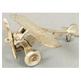 Antique Arcade cast iron airplane- 6' x 5'