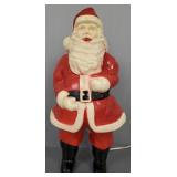 Vintage blow mold light up Santa- 16'H