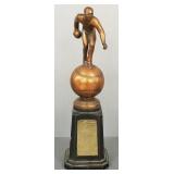 1934 St. Paul Softball Assoc. trophy- 13'H