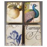 4 Sid Dickens plaques T-236 Union, T-235