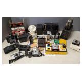Gp antique & vintage cameras incl keystone movie