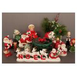 Gp Christmas Japan ceramics, Santas, Noel, etc.