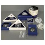 Gp Swarovski, etc. crystal figures & ornaments,