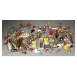 Lg. collection antique & vintage fishing lures,