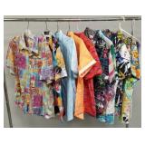 10 Robert Graham designer Hawaiian, etc. short