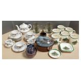 Gp porcelain & pottery incl Japan tea set, etc.
