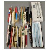 Gp vintage pens & pencils incl. fountain pens,