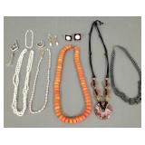 Gp vintage, etc. jewelry incl floating charm