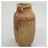 Large Warren Mackenzie stamped shoulder vase