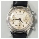 Vintage Wittnauer triple dial chronograph watch