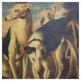 Reginald Baxter signed oil painting on canvas-