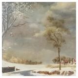 D.S. Kearns signed oil painting on canvas-