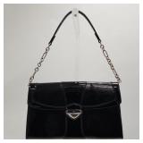 Louis Vuitton Lena Epi black patent leather purse-