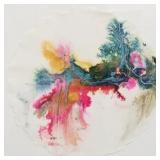 Lana Grow original mixed media framed artwork-