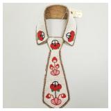 Vintage Native American beaded tie/ neck band-