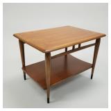 Lane mid-century walnut side table- 20'H 28'W 21'D